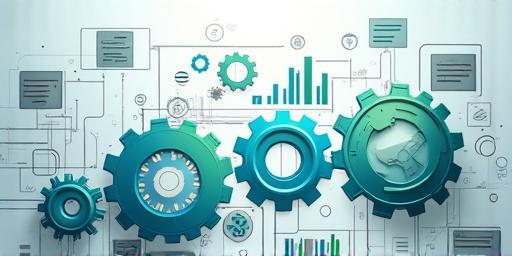 Abstract image of interconnected gears and technical symbols representing troubleshooting processes